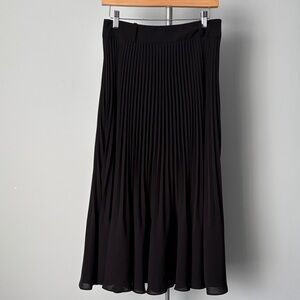 Club Monaco Black Midi Skirt